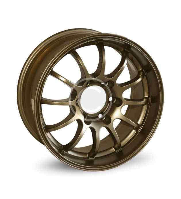 Gold chrome rim